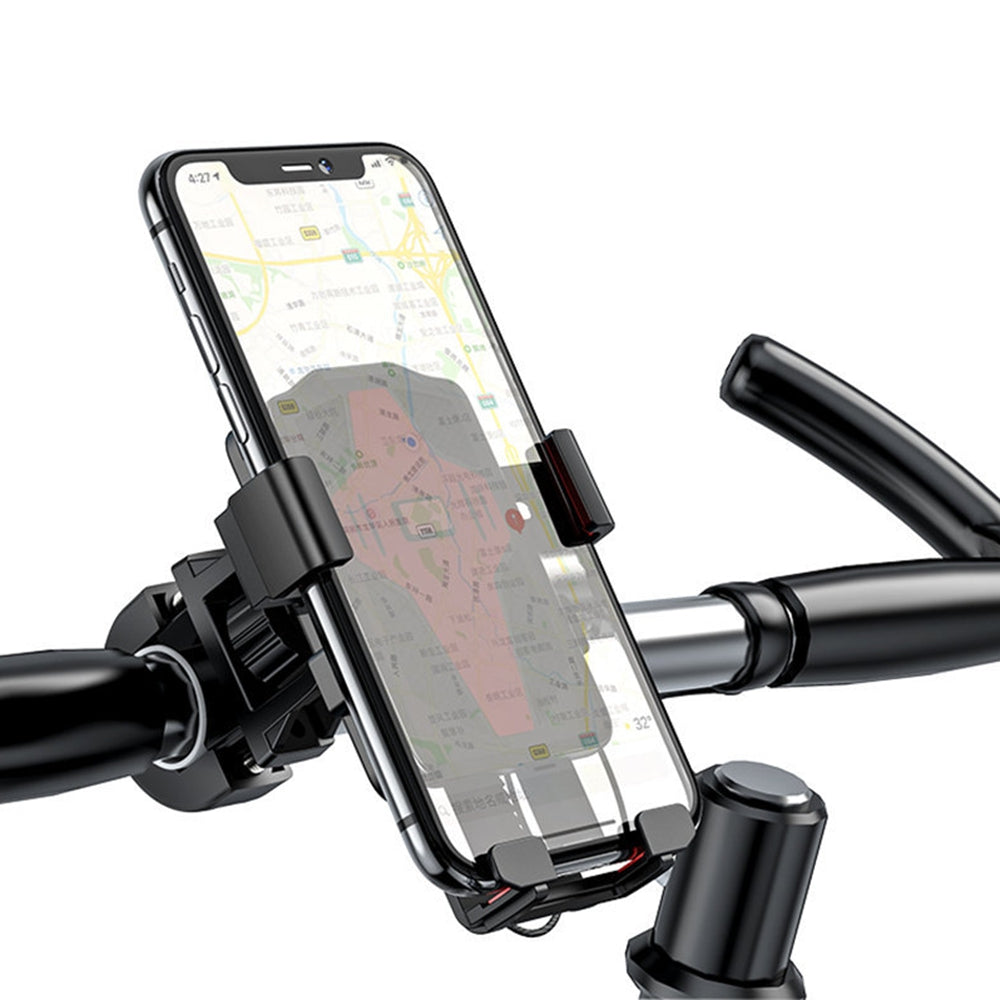 Support de téléphone portable à guidon réglable rotatif, pour moto, vélo, poussette Support de téléphone portable à guidon réglable rotatif, pour moto, vélo, poussette